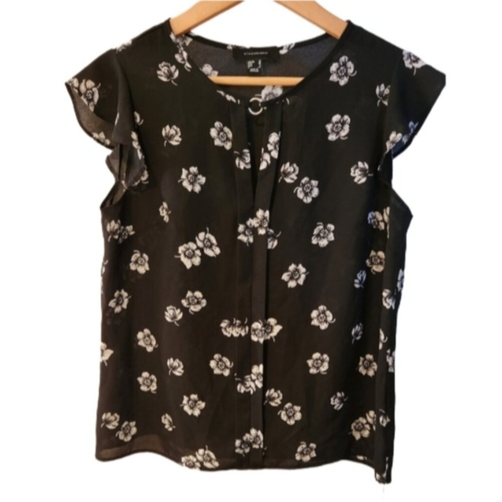 Atmosphere Sheer‎ Black Top Eyelet